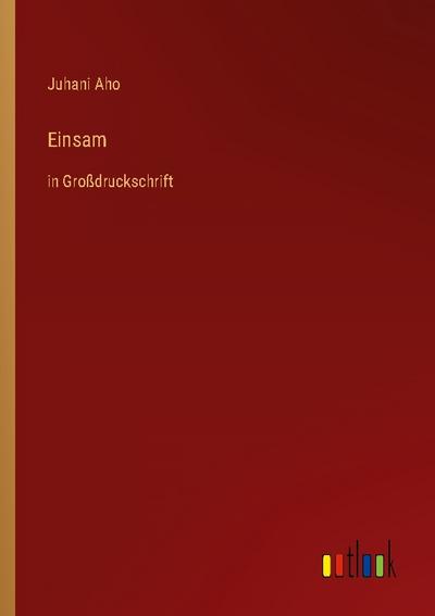 Einsam