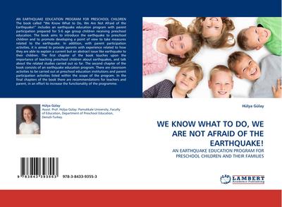 WE KNOW WHAT TO DO, WE ARE NOT AFRAID OF THE EARTHQUAKE!