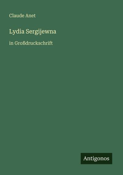 Lydia Sergijewna