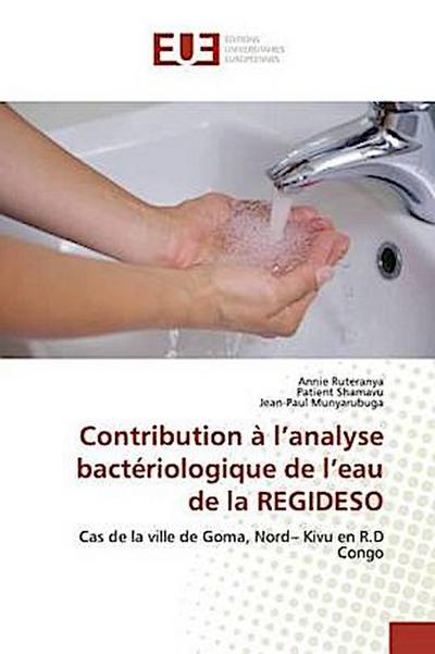 Contribution à l’analyse bactériologique de l’eau de la REGIDESO