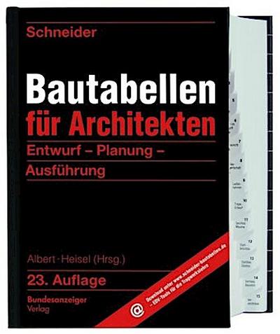 Schneider - Bautabellen für Architekten