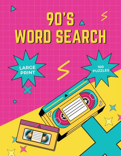 90’s Word Search Puzzles for Adults