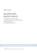 Sprachkontakt deutsch-slavisch