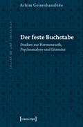 Der feste Buchstabe