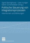 Politische Steuerung von Integrationsprozessen