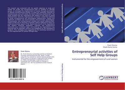 Entrepreneurial activities of Self Help Groups