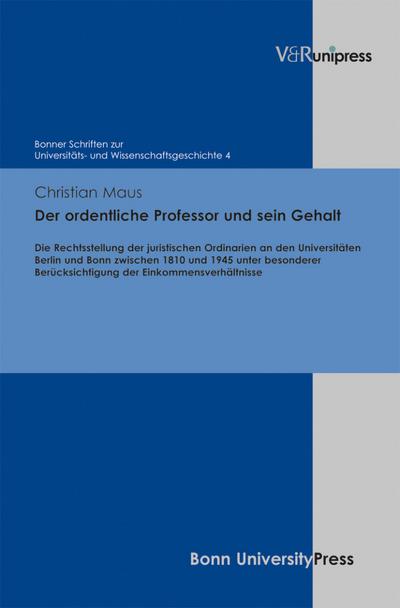 Der ordentliche Professor und sein Gehalt