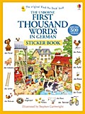 The Usborne First Thousand Words in German Sticker Book