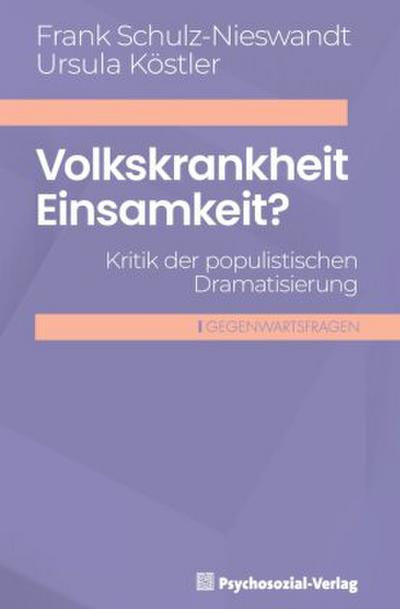 Volkskrankheit Einsamkeit?