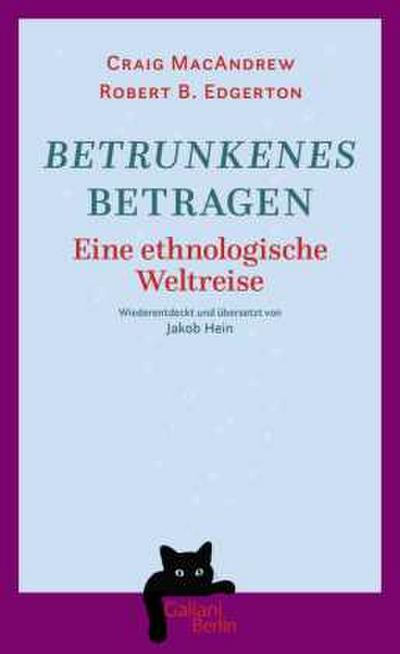 Betrunkenes Betragen