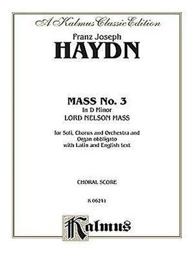 MASS NO 3 IN D MINOR (LORD NEL