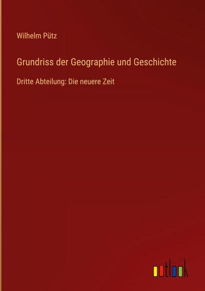 Grundriss der Geographie und Geschichte