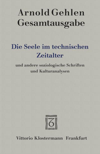 Die Seele im technischen Zeitalter