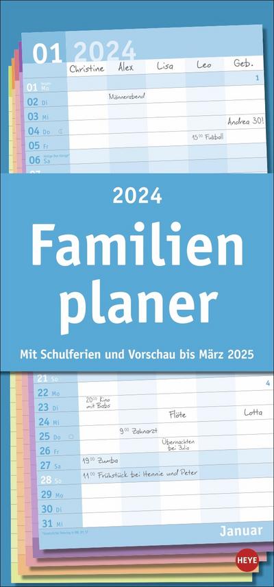 Basic Familienplaner 2024