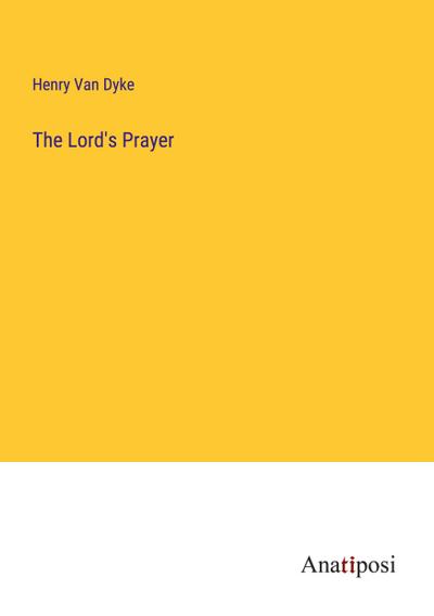 The Lord’s Prayer