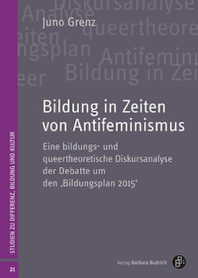 Bildung in Zeiten von Antifeminismus