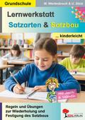 Lernwerkstatt Satzarten und Satzbau kinderleicht