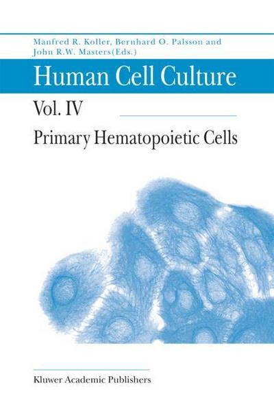 Human Cell Culture: Volume IV