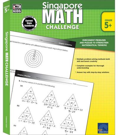 Singapore Math Challenge, Grades 5 - 8