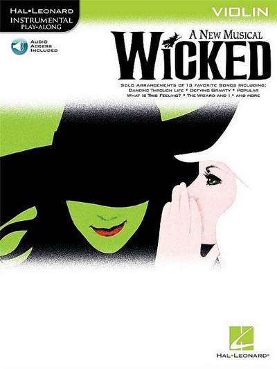 Wicked Violin Play-Along Pack Book/Online Audio