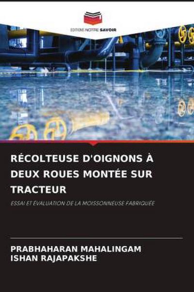RÉCOLTEUSE D’OIGNONS À DEUX ROUES MONTÉE SUR TRACTEUR