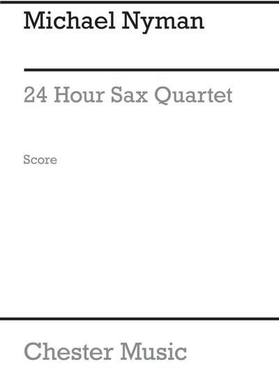 24 Hours Sax Quartet for 4 saxophones(SATBar)