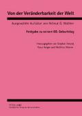 Von der Veränderbarkeit der Welt