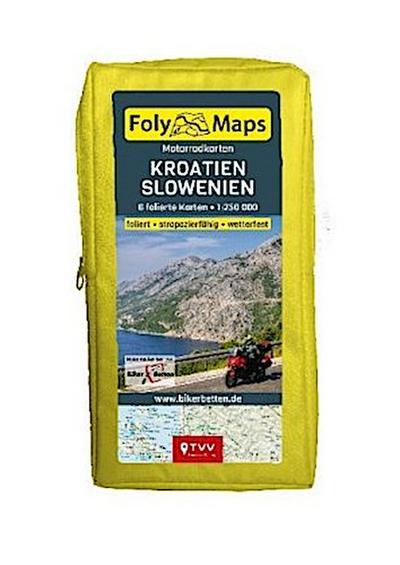 FolyMaps Motorradkarten Kroatien Slowenien