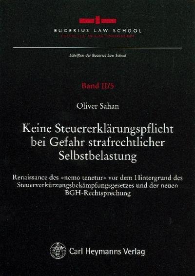 Keine Steuererklärungspflicht bei Gefahr strafrechtlicher Selbstbelastung
