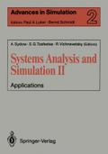 Systems Analysis and Simulation II: Applications Proceedings of the International Symposium held in Berlin, September 12-16, 1988 Achim Sydow Editor