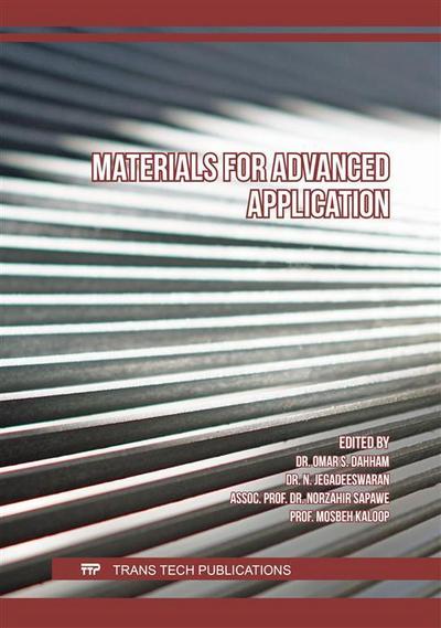 Materials for Advanced Application