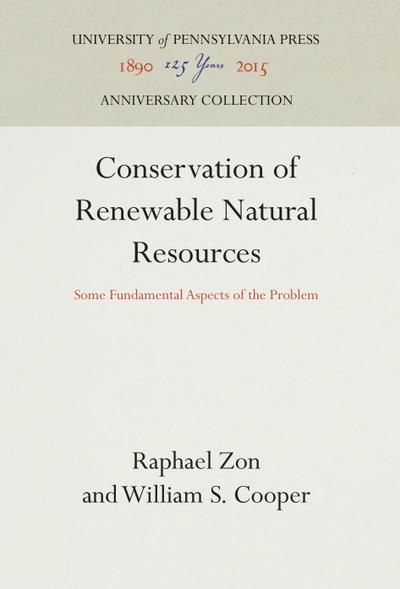 Conservation of Renewable Natural Resources