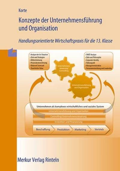 Konzepte der Unternehmensführung und Organisation: Ein Handlungsorientiertes Informations- und Arbeitsheft für die 13. Klasse
