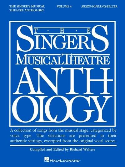 Singer’s Musical Theatre Anthology - Volume 4: Mezzo-Soprano/Belter Book