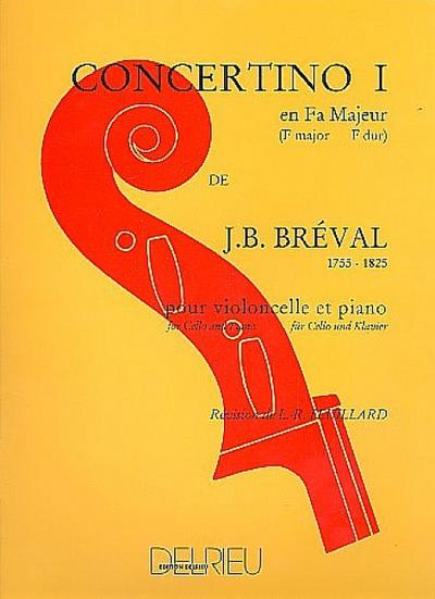 Concertino fa majeur no.1pour violoncelle et piano