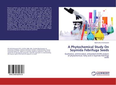 A Phytochemical Study On Soymida Febrifuga Seeds