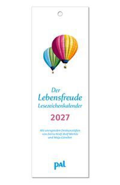 Der Lebensfreude-Lesezeichenkalender 2027