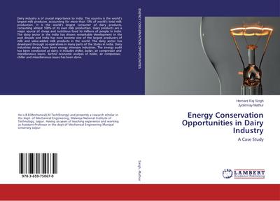 Energy Conservation Opportunities in Dairy Industry