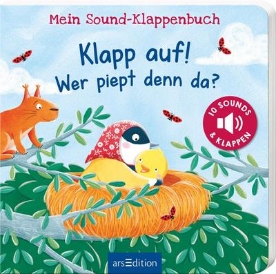 Volk, K: Mein Sound-Klappenbuch: Klapp auf! Wer piept denn d