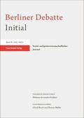 Berliner Debatte Initial 36 (2025) 4