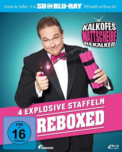 Kalkofes Mattscheibe Rekalked - Reboxed!. Staffel.1-4, 4 Blu-ray
