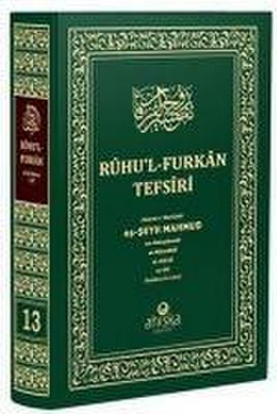 Ruhul Furkan Tefsiri 13. Cilt Orta Boy, Ciltli