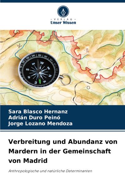 Verbreitung und Abundanz von Mardern in der Gemeinschaft von Madrid