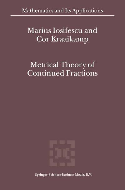 Metrical Theory of Continued Fractions
