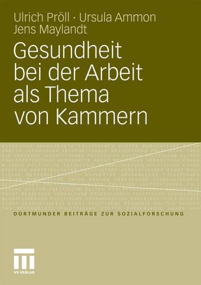 Gesundheit bei der Arbeit als Thema von Kammern