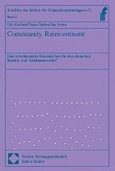 Community Reinvestment