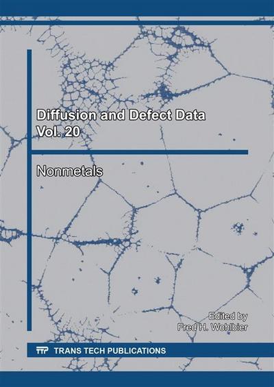Diffusion and Defect Data Vol. 20