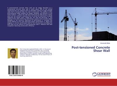 Post-tensioned Concrete Shear Wall