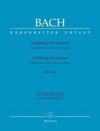 Goldberg-Variationen BWV 988