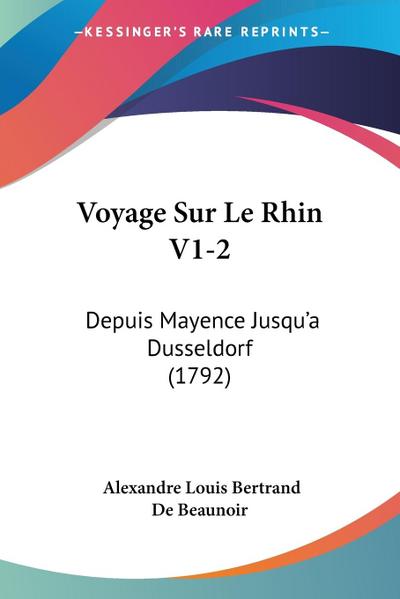 Voyage Sur Le Rhin V1-2